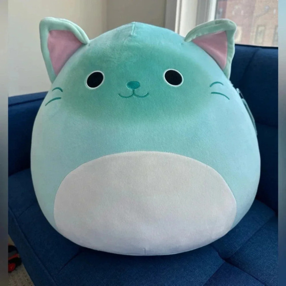 Squishmallows Official Kellytoy Squishy Soft Plush 16 Inch, Sigrid the Kitty